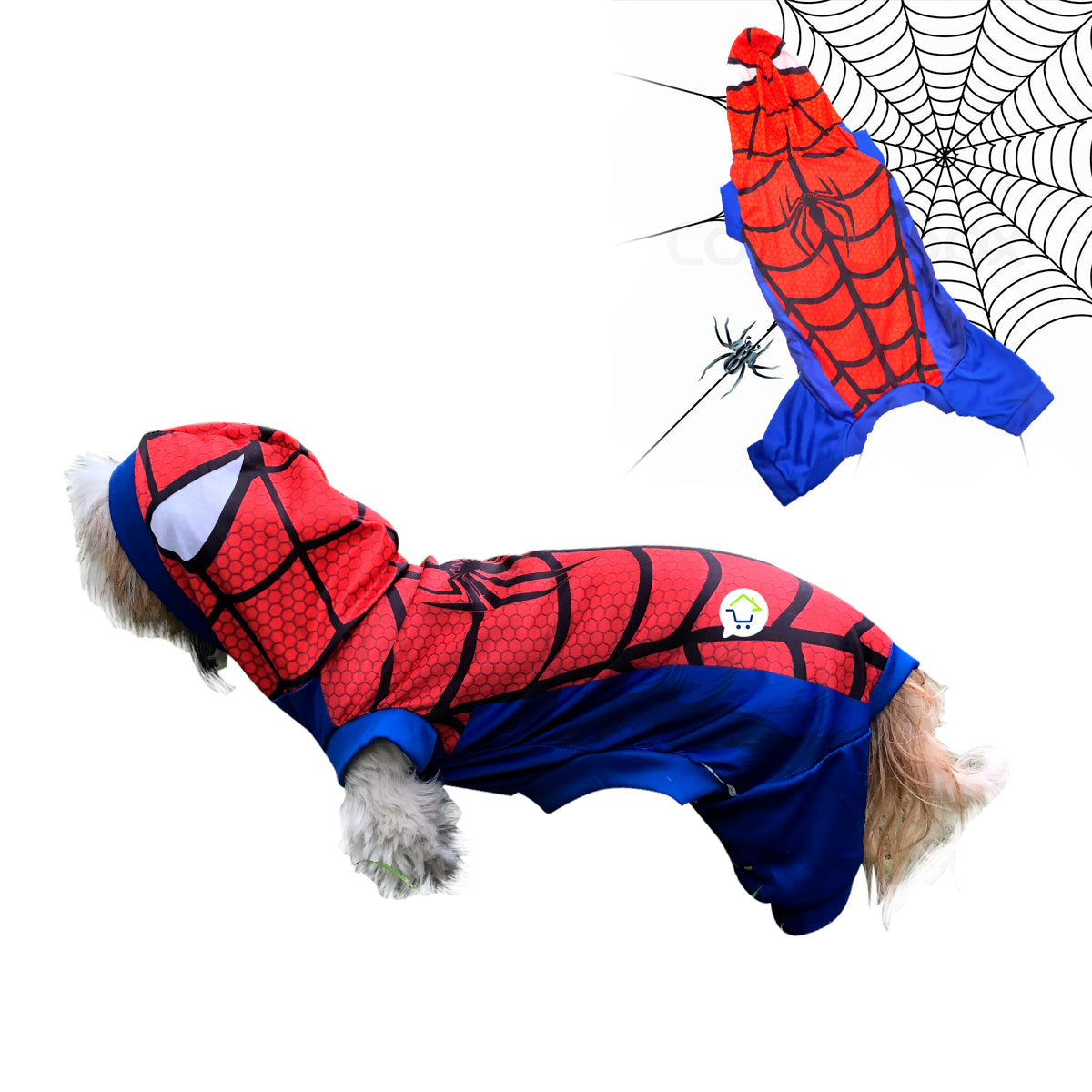 Disfraz perro araña