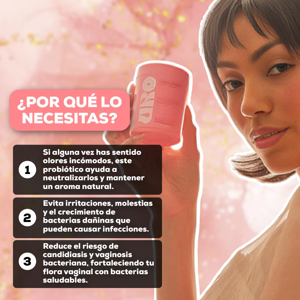 URO PROBIOTICOS IMPORTADOS: tratamiento capsulas 1 MES