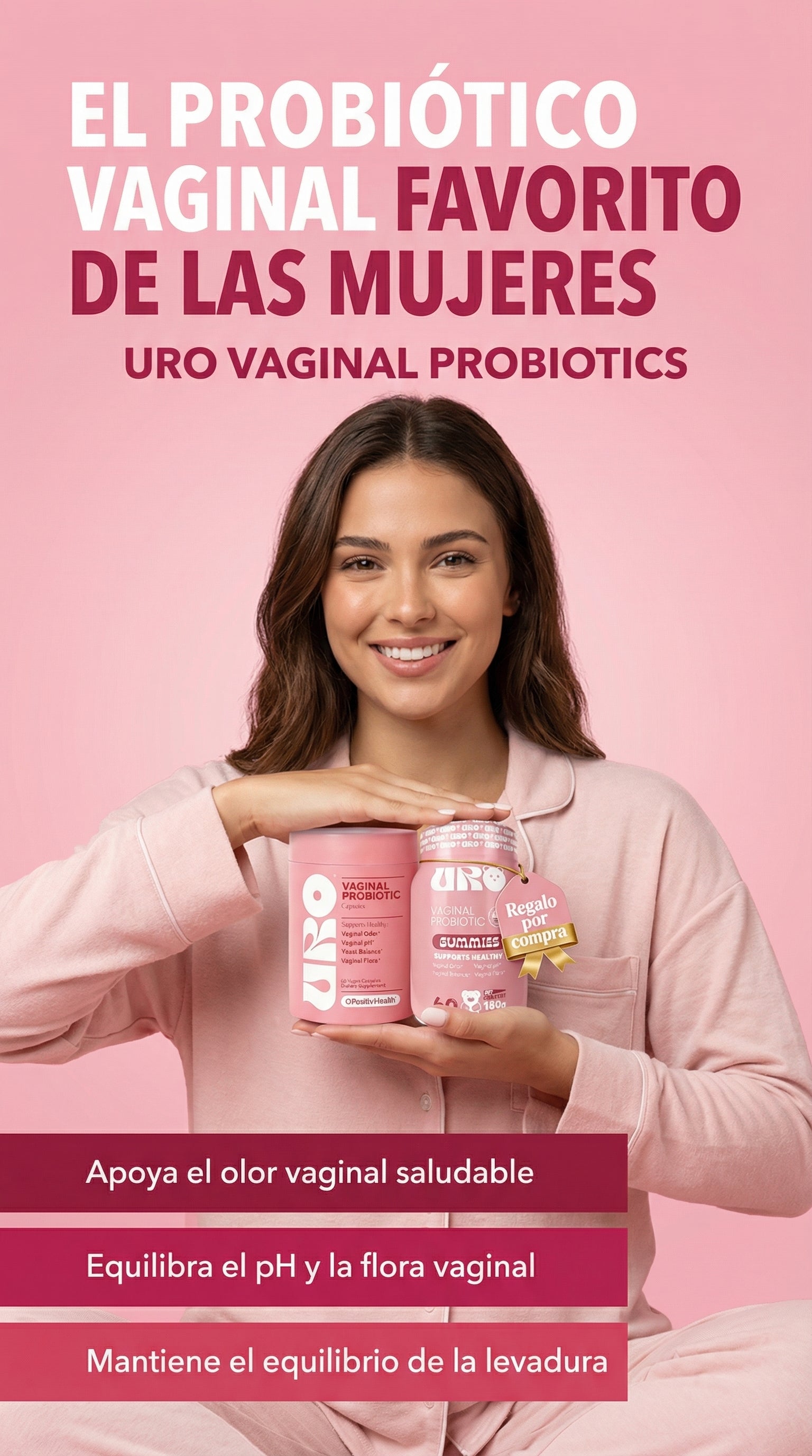 URO Capsulas + Gomitas de regalo