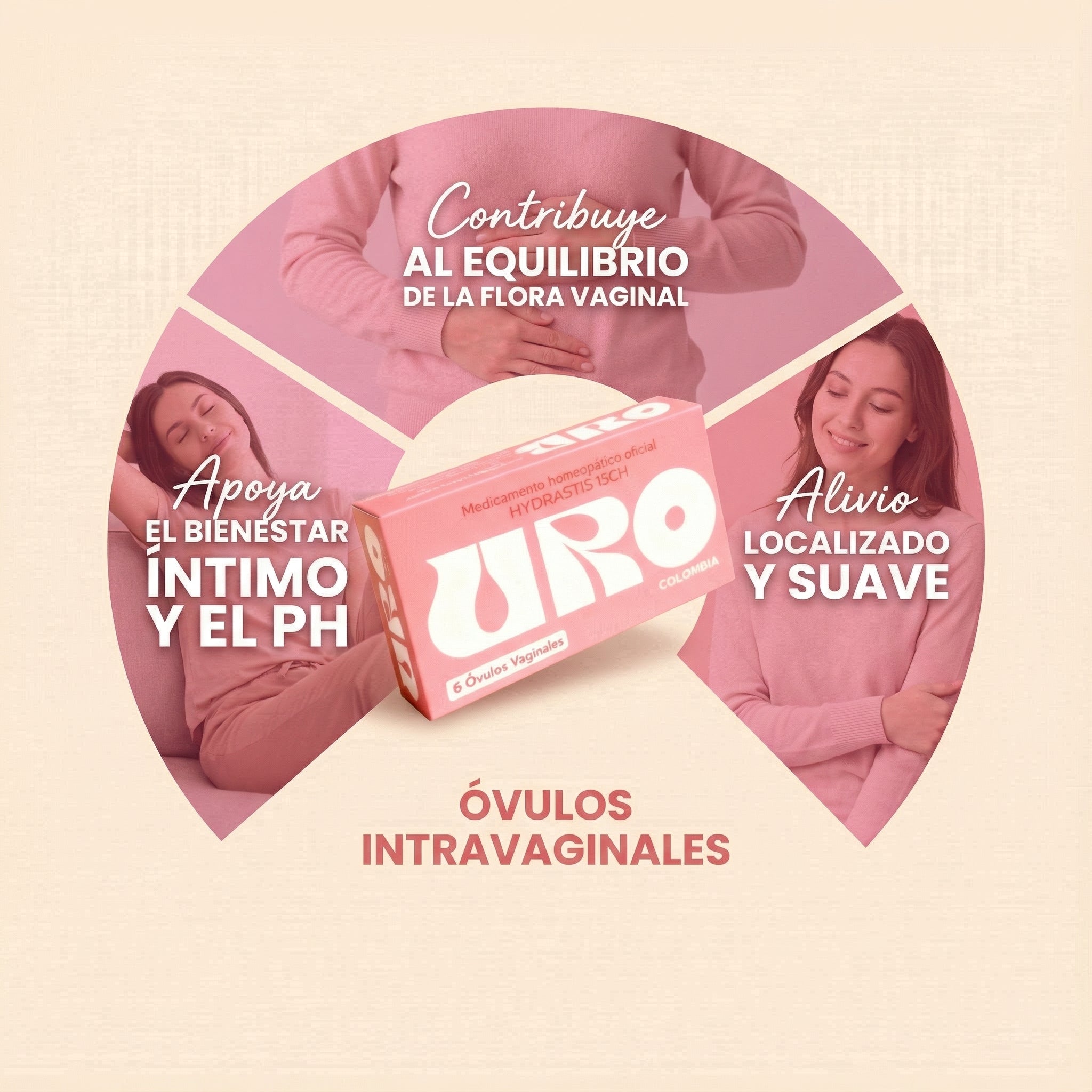 Kit URO :Ovulos +probioticos capsulas