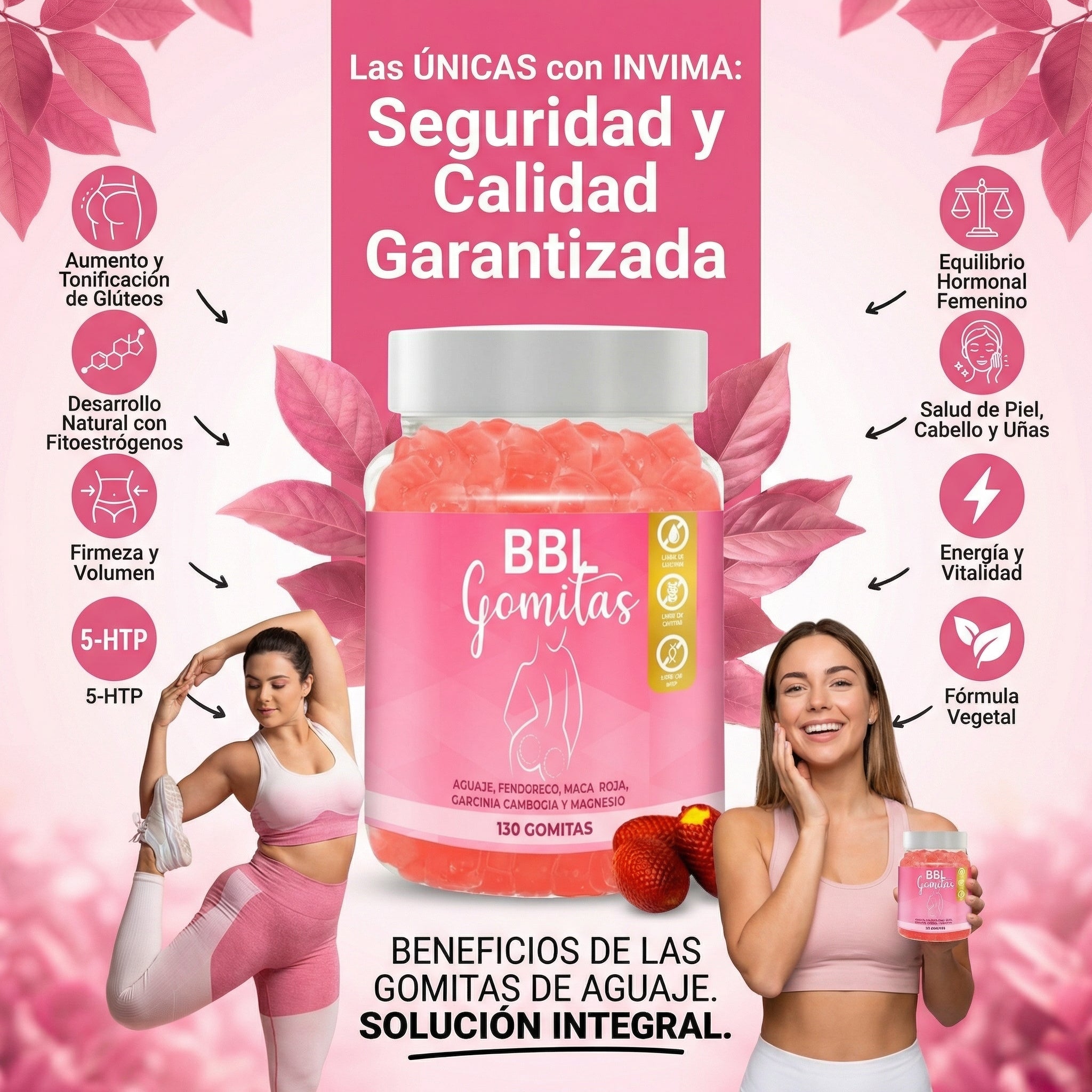 Gomitas de Aguaje – Bienestar Femenino y Apoyo Natural a la Figura